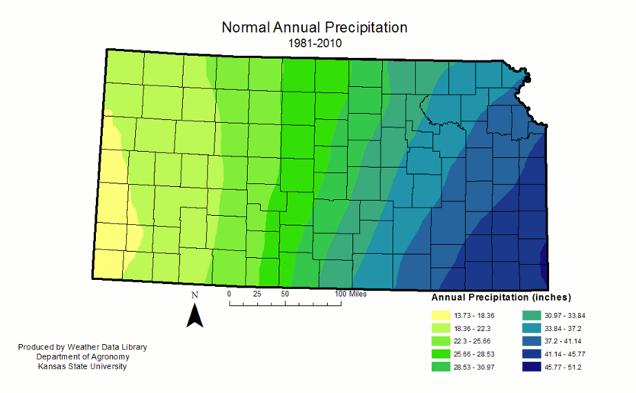 Normal Annual Precipitation